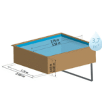 La piscine bois Lemon de 3.75x2m est destinée aux petits comme aux grands espaces. Sa forme rectangle facilite l'aménagement de plages alentours. Complet, le kit comprend tous les éléments nécessaires à sa mise en place : structure, filtration, revêtement, feutre de fond ! Simple à installer, sans gros travaux à prévoir, elle se monte à l'aide de panneaux prémontés à assembler : en quelques heures, vous profiterez des joies de la baignade !
