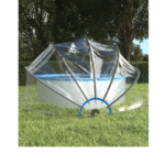 Dôme de Piscine Rond 467x234 cm - PVC Transparent – Image 4
