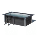 La piscine rectangle hors sol en matériaux composites de Gré sera le bassin idéal pour passer des moments magiques cet été. Sa forme rectangle lui offre classe et élégance. Cette piscine se fondera parfaitement dans votre extérieur et vous permettra de profiter des joies de la baignade seul ou en compagnie de vos amis ou de votre famille. 2 tailles de piscine sont disponibles pour ce modèle. Selon vos choix, vous pourrez profiter des bien-faits de la baignade à domicile : Dimensions : Intérieures : 2,80 x 1,40 x 0,93m / Extérieures : 3,26 x 1,86 x 0,96m Intérieures : 4,20 x 2,80 x 1,21m / Extérieures : 4,66 x 3,26 x 1,24m