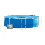Laissez-vous séduire par un classique de la piscine tubulaire Si vous voulez vous faire plaisir ainsi qu'à toute votre famille cet été, optez pour la piscine tubulaire ! Cette piscine tubulaire de la marque Intex saura vous séduire par son espace de nage important. D'une hauteur de 1,22 m, les plus grands pourront profiter entièrement de l'eau. Cette piscine hors sol est particulièrement simple à monter : en près de 45 minutes, elle s'installera dans votre jardin, pour vous laissez profiter un maximum du soleil ! Les tubes se clipsent facilement en toute sécurité. De plus, pour vous procurer une eau toujours plus propre, cette piscine vous est livrée avec son épurateur d'une capacité de 2,7 m³/h. (Pour information, le 3,8 m³/h mentionné auparavant dans notre fiche produit correspond à la vitesse de refoulement en sortie de l’appareil. le chiffre 2,7 m³/h présent sur le packaging du produit correspond à la vitesse de refoulement à l'entrée dans l’appareil. Il s'agit bien du même appareil.) Vos enfants seront ravis de découvrir les plaisirs de l'eau...et vous?