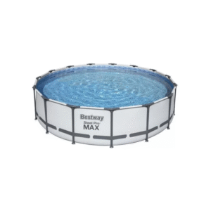 Un kit complet avec grande piscine, échelle et bâche Le kit de Bestway Steel Pro Max comprenant une piscine, une pompe de filtration à cartouche (II), une échelle, une bâche regroupe tous les ingrédients pour un été réussit. Un liner tritech solide et résistant Les piscines de la gamme Steel Pro Max sont d'une grande solidité. Dotées d'une structure métallique inoxydable, elles sont habillées d'un liner fabriqué en tritech. C'est un matériau qui est constitué de trois couches : une couche de polyester et 2 couches de PVC très solides. Ces trois couches participent à la longévité du bassin et la grande épaisseur du liner lui apporte une grande robustesse.