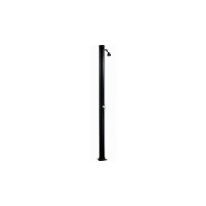 facile à installer, douche solaire capacité 18 L en PVC noir. Livrée avec son kit de fixation et de raccordement, jet réglable et orientable, et mitigeur multi positions. Embase aluminium, hauteur totale 214 cm. En savoir plus