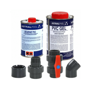 Ces deux kits sont composés de toutes les pièces nécessaire au raccordement de votre installation piscine (coudes, tés, collecteurs, vannes, embouts filetés, colle, etc.). Ces kits complets pression 10 bars sont disponibles en diamètre Ø50 et Ø63.